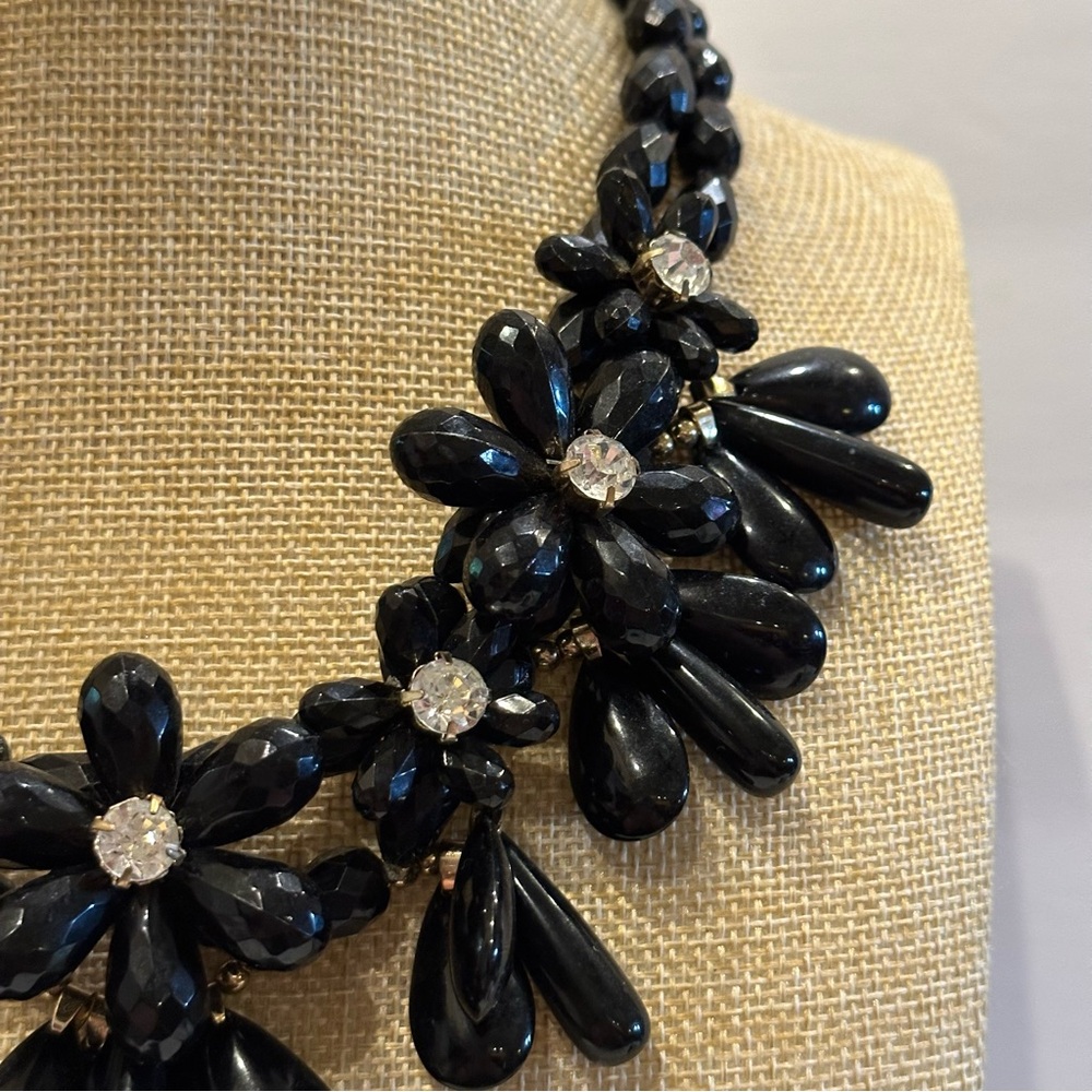 Talbots Statement Necklace Double Strand Chunky B… - image 6